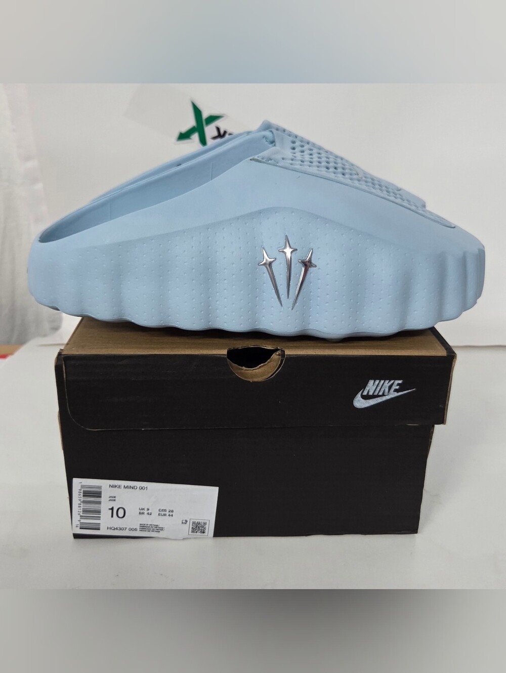 Nike NOCTA Mind 001 "Light Blue" Foam Slip Men's Sandals Slides🔥 Size 10 NEW!